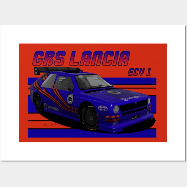 Grs Lancia ECV 1 Wall Art by PjesusArt